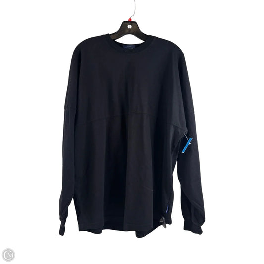 Top Long Sleeve By Clothes Mentor In Black & White, Size: M