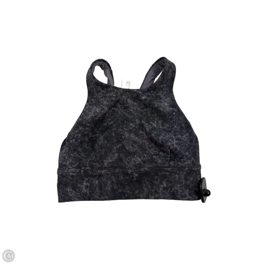 Athletic Bra By Lululemon In Grey & Purple, Size: S