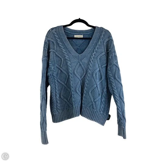 Sweater By Lucky Brand In Blue, Size: M