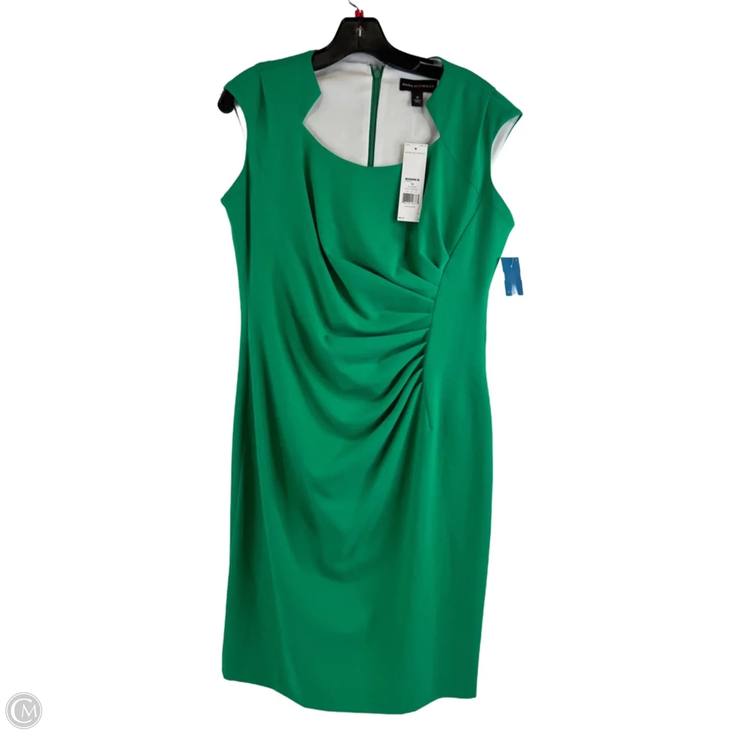 Dress Casual Midi By Dana Buchman In Green, Size: L