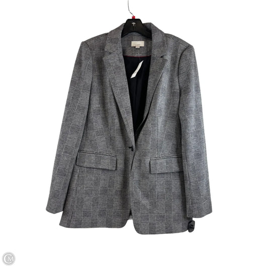 Blazer By Loft In Black & White, Size: M