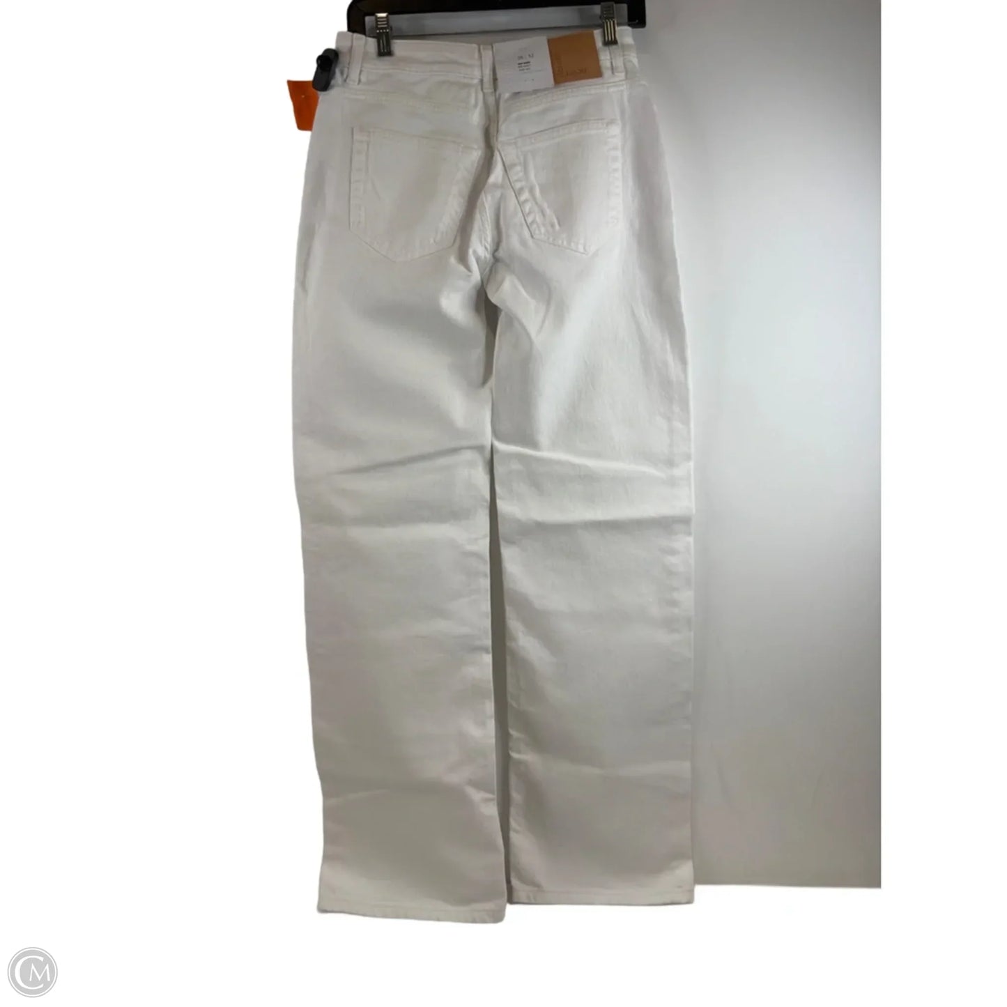 Jeans Wide Leg By Clothes Mentor In White, Size: 4