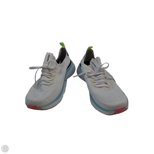 Shoes Athletic By Skechers In Pink & White, Size: 8.5