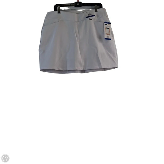 Skort By Greg Norman In White, Size: 12