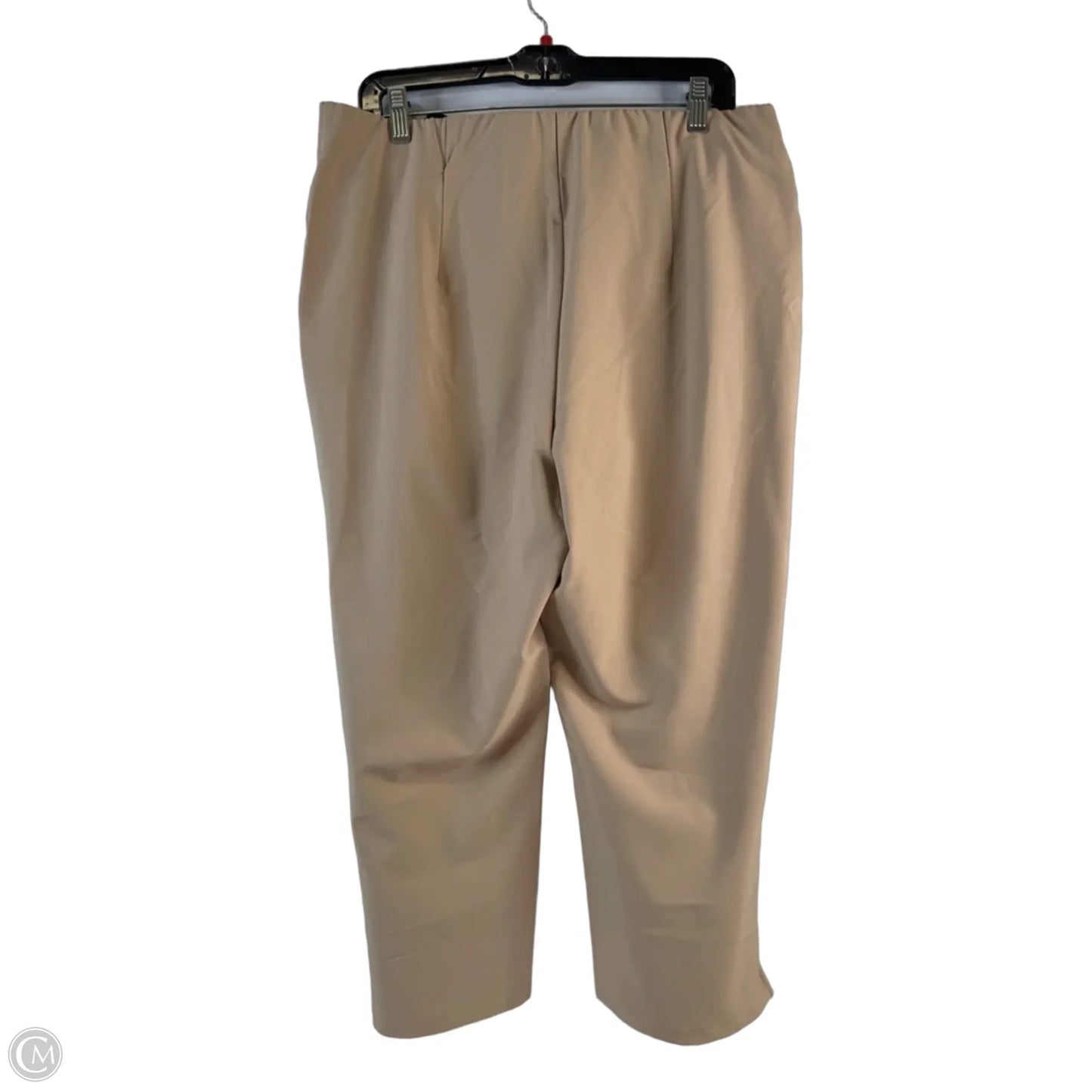 Pants Cropped By Lawrence Kazar In Tan, Size: 10