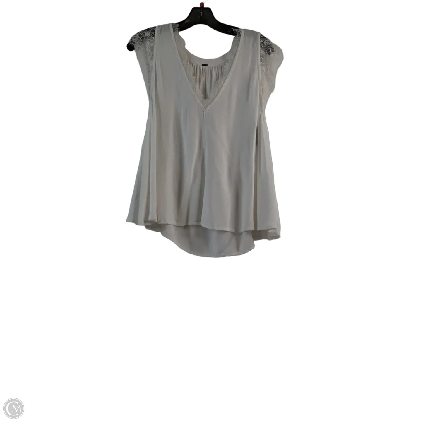 Top Sleeveless By Free People In White, Size: M