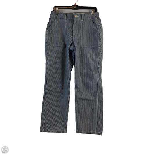 Jeans Straight By Boden In Striped Pattern, Size: 8