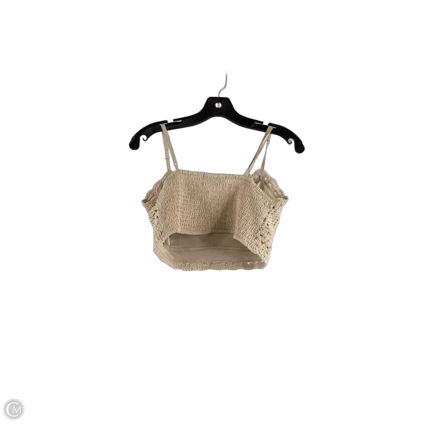 Top Cami By Clothes Mentor In Cream, Size: M