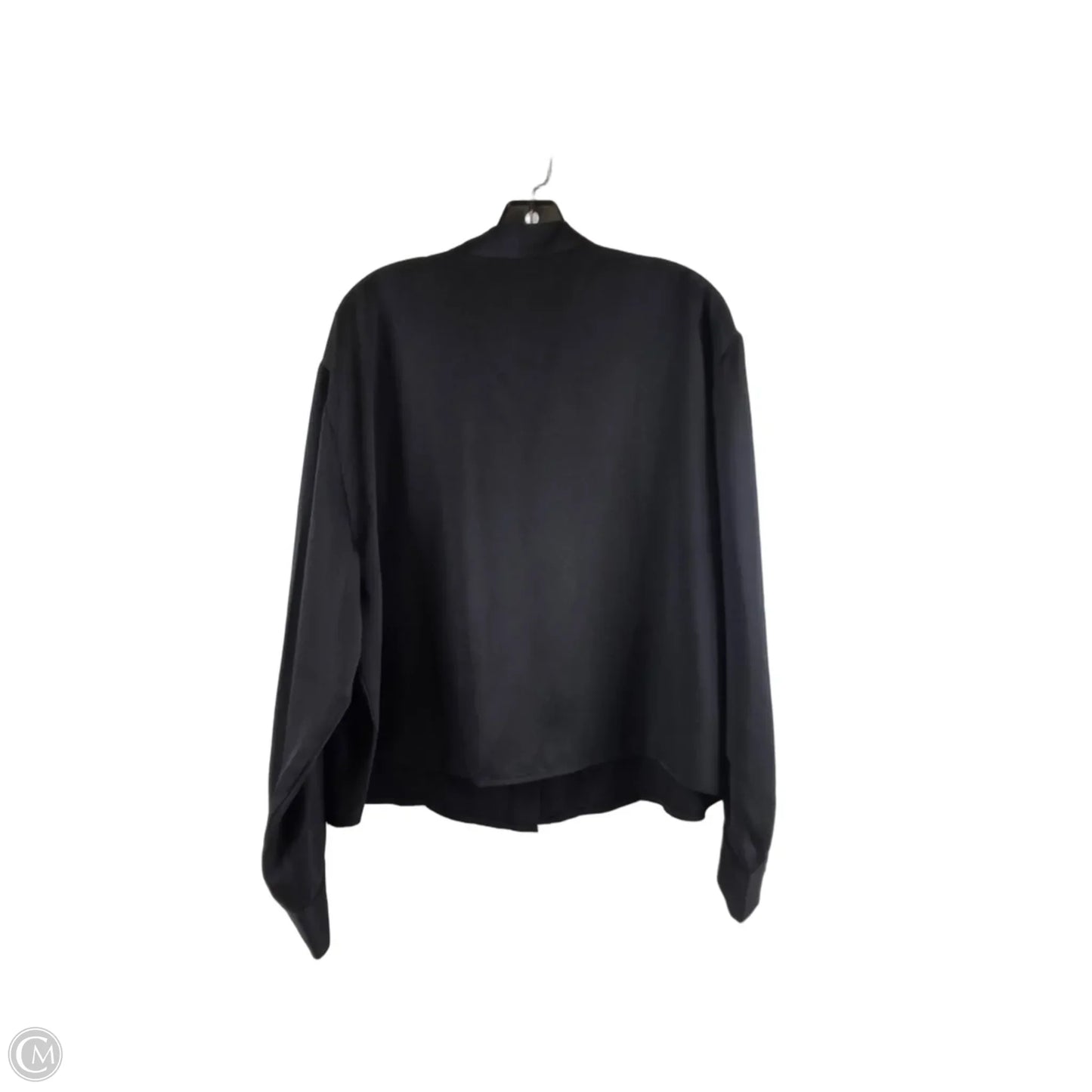 Top Long Sleeve By Loft In Black, Size: L