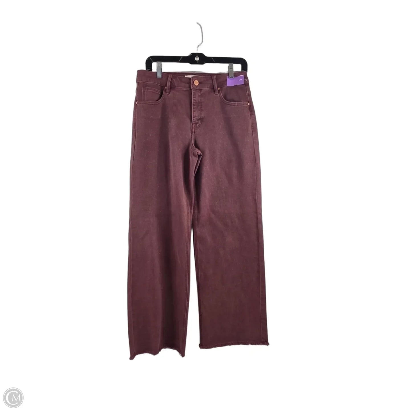 Jeans Wide Leg By Risen In Bronze, Size: 6