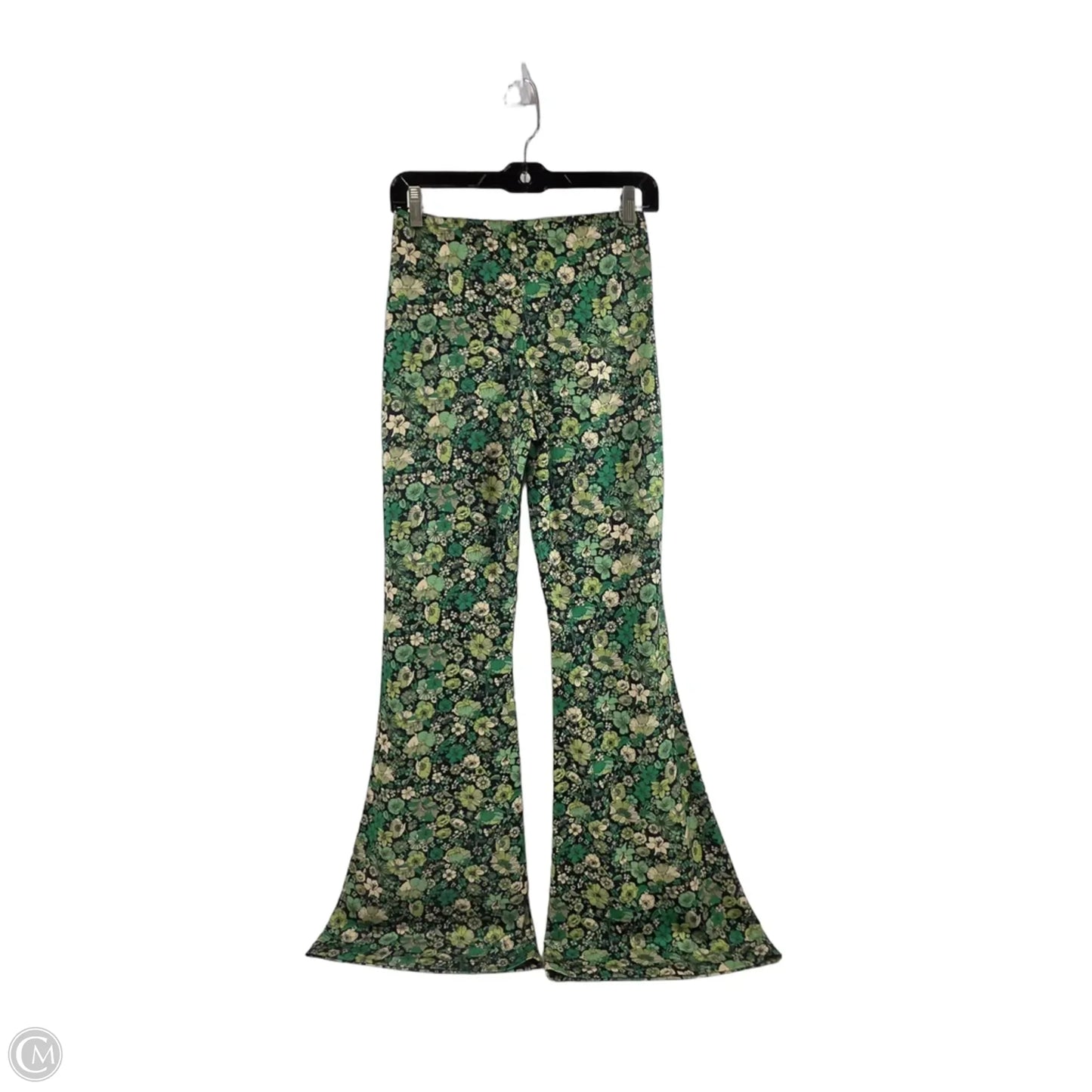Pants Dress By Zara In Black & Green, Size: 8