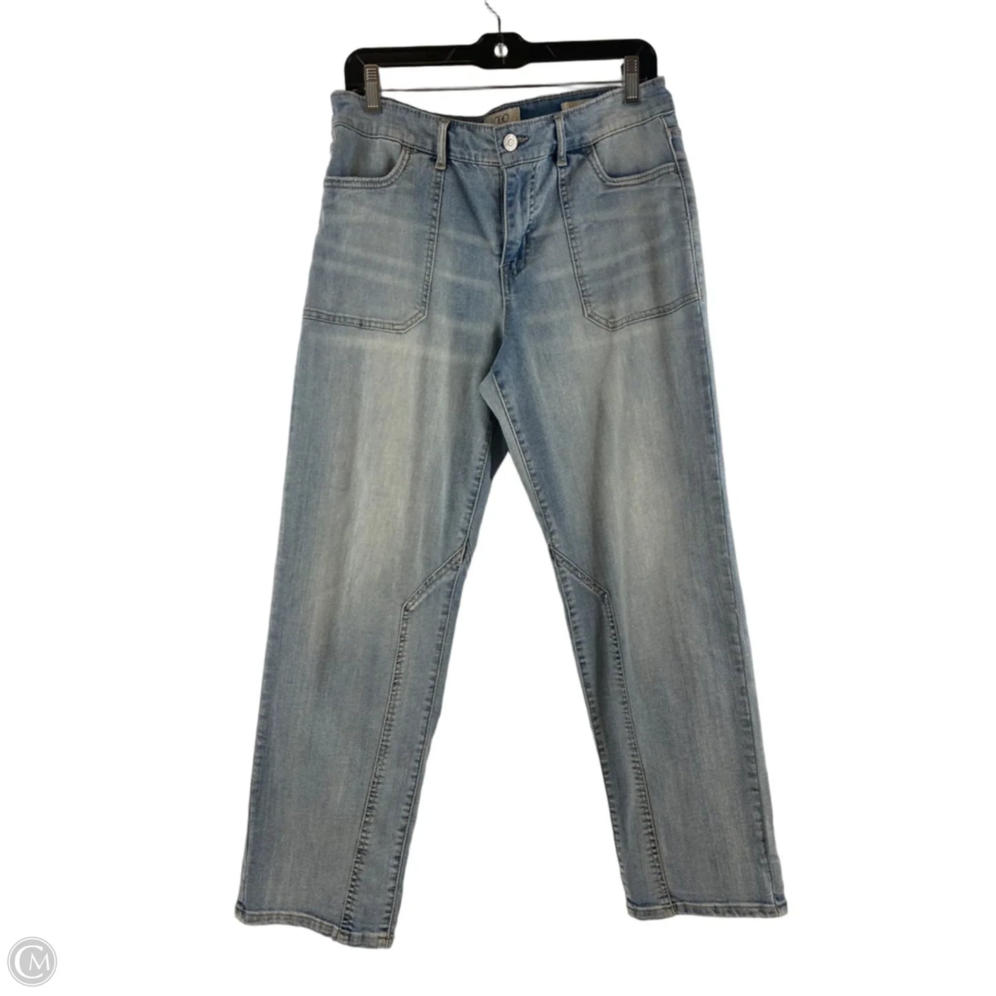 Jeans Boyfriend By Logo In Blue Denim, Size: 10