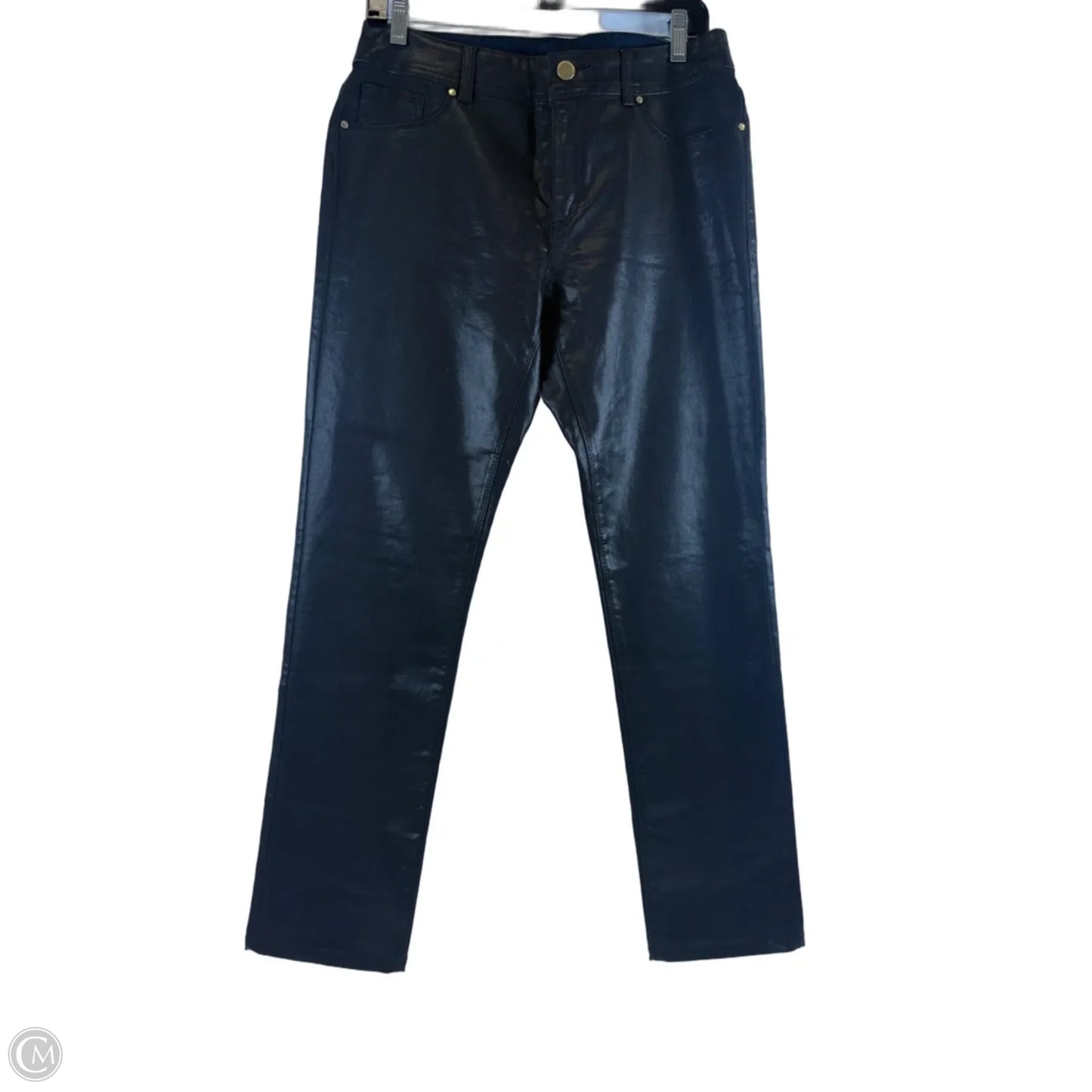 Jeans Straight By Chicos In Black, Size: 6