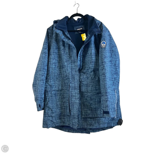 Jacket Other By Lands End In Blue, Size: Xl