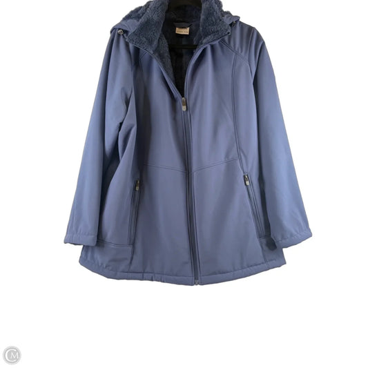 Jacket Other By Zero Xposure In Blue, Size: 1x