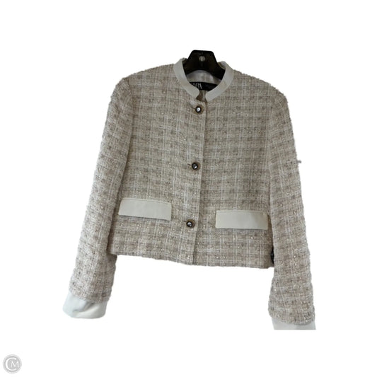 Blazer By Zara In Cream, Size: Xs
