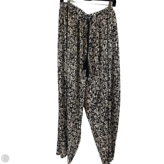 Pants Wide Leg By Sunny Leigh In Black & White, Size: 22