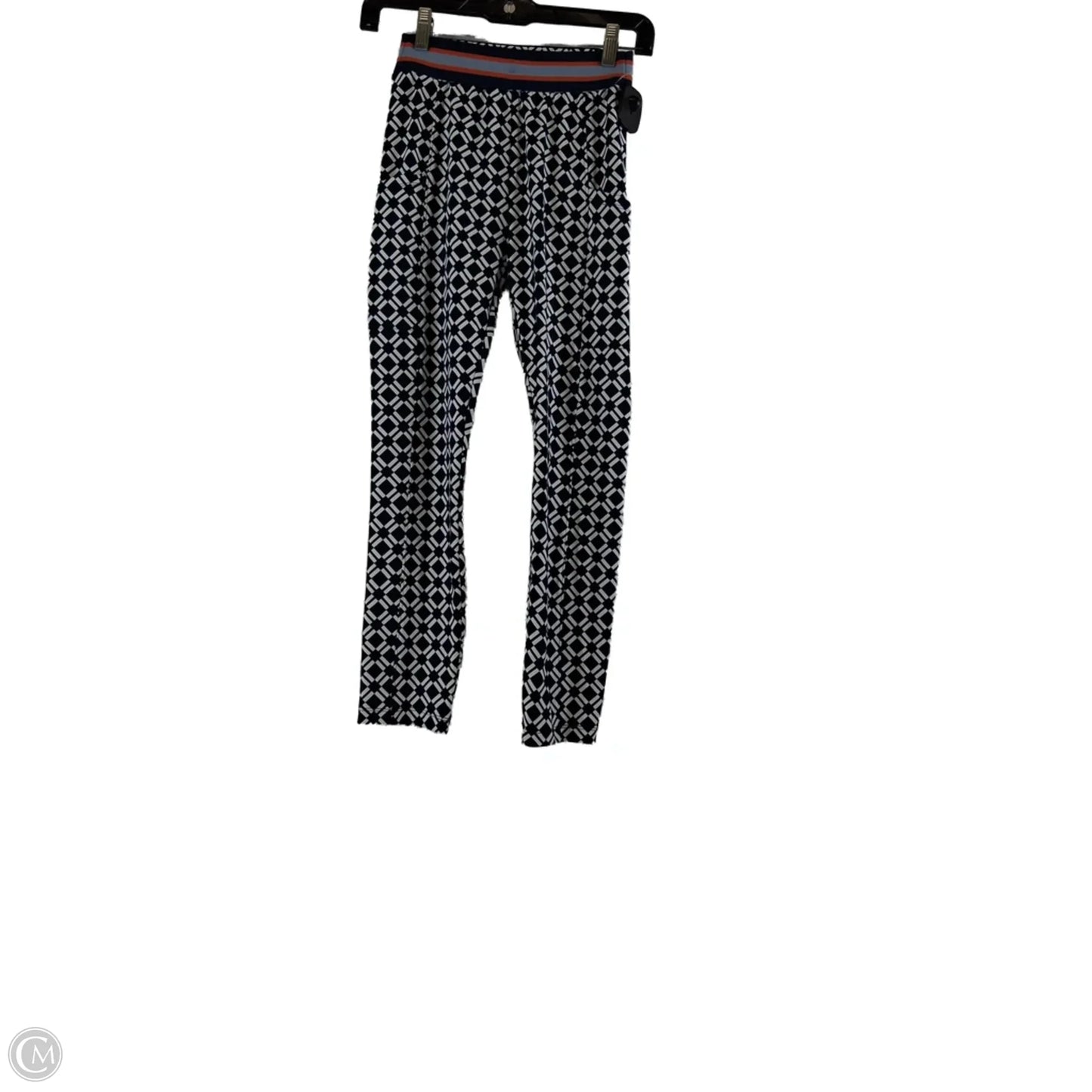 Athletic Leggings By Lou And Grey In Blue & White, Size: Xs