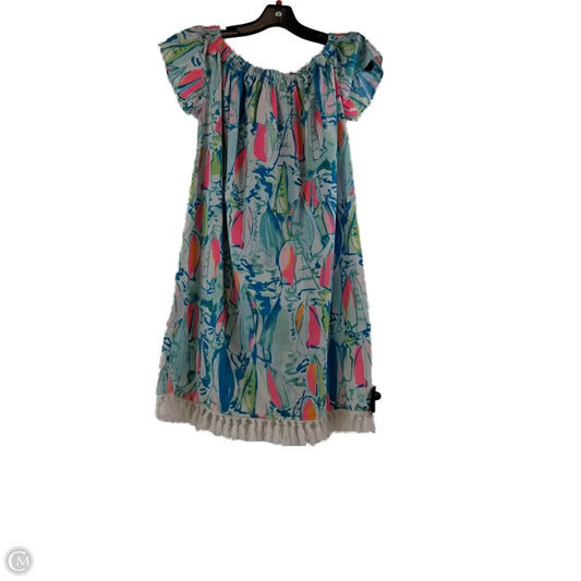 Dress Designer By Lilly Pulitzer In Blue & Pink, Size: S