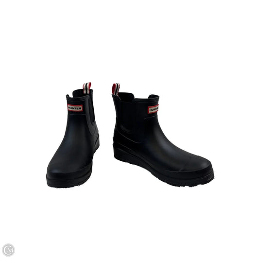 Boots Rain By Hunter In Black, Size: 10