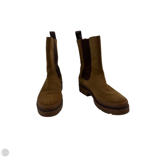 Boots Designer By Frye In Tan, Size: 9