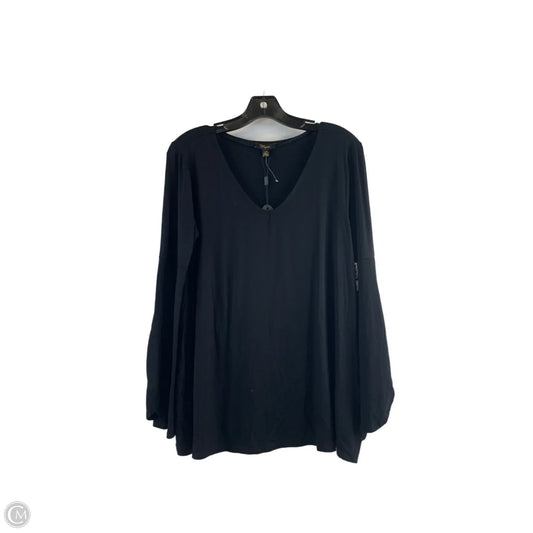Top Long Sleeve By Cupio In Black, Size: L