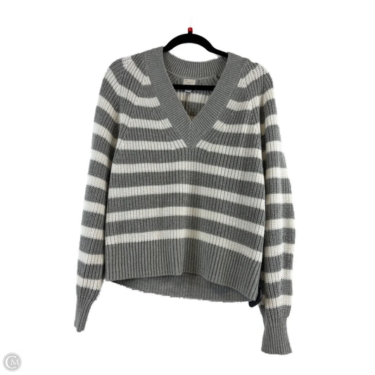 Sweater By A New Day In Grey & White, Size: Xs