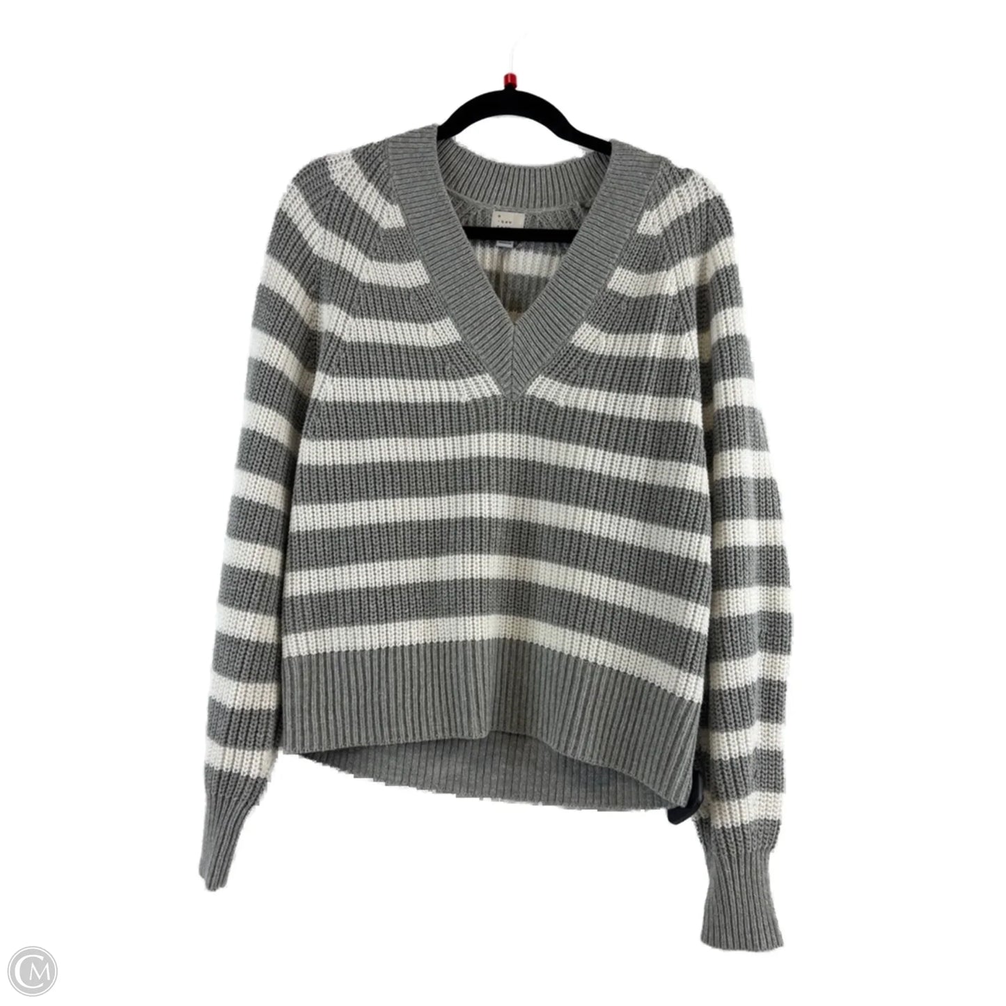 Sweater By A New Day In Grey & White, Size: Xs