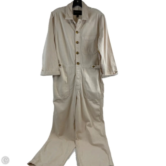 Jumpsuit By Banana Republic In Cream, Size: S