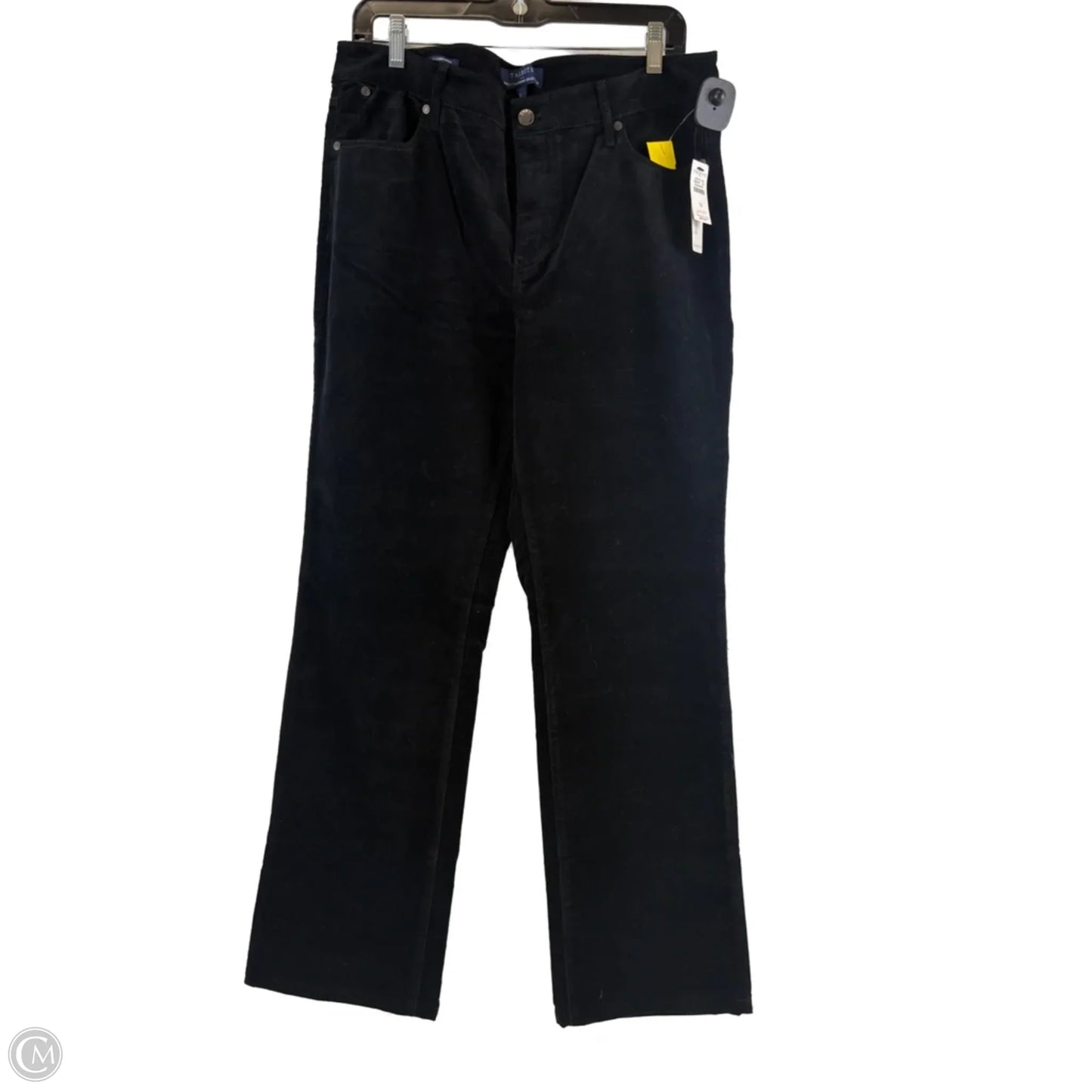 Pants Corduroy By Talbots In Black, Size: 12