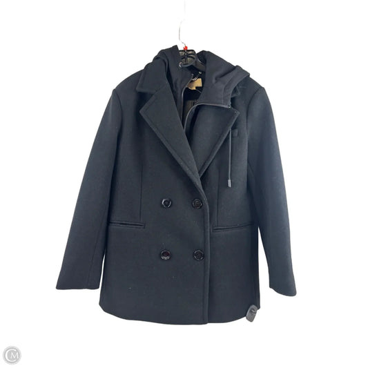 Coat Peacoat By Michael By Michael Kors In Black, Size: M