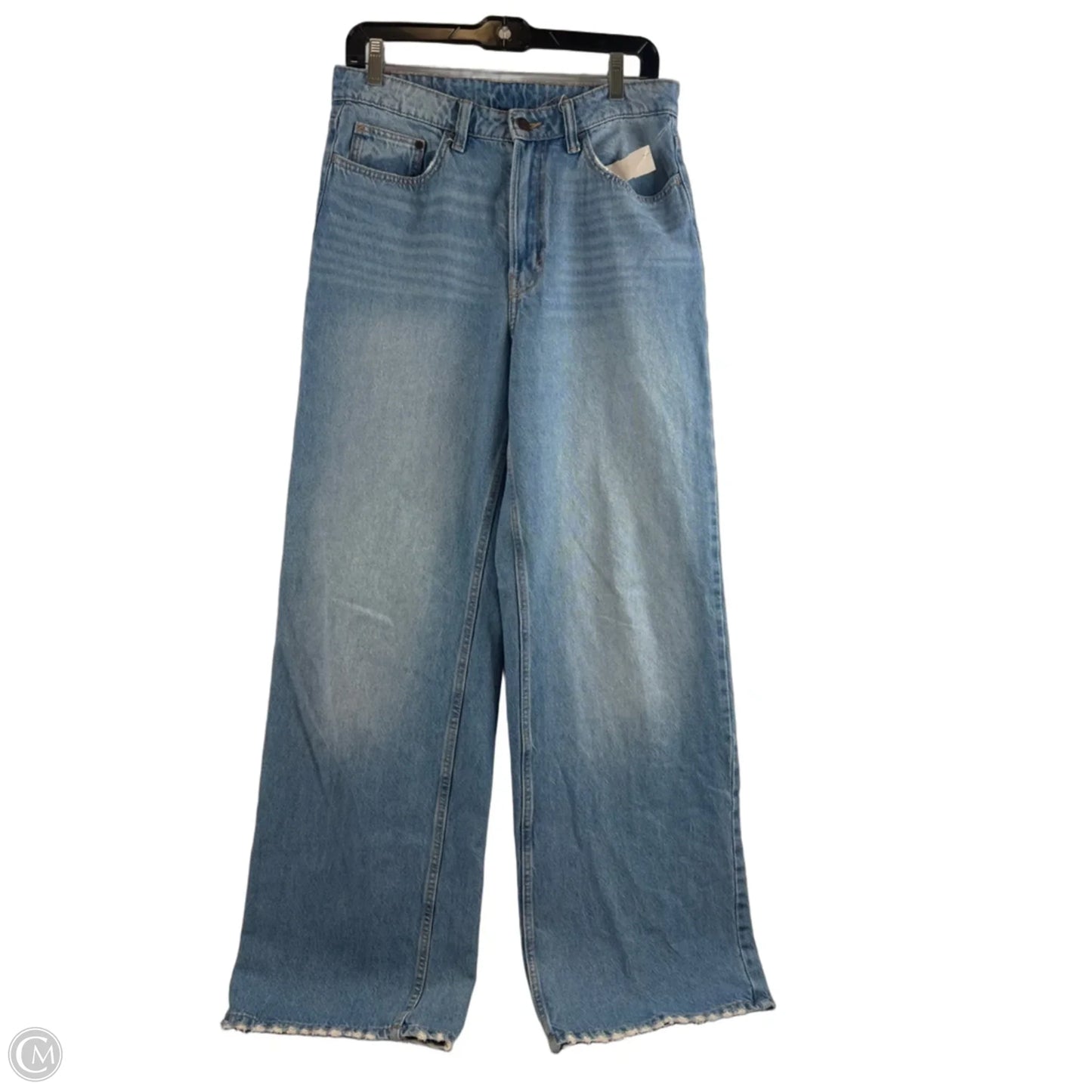 Jeans Wide Leg By Clothes Mentor In Blue Denim, Size: 8