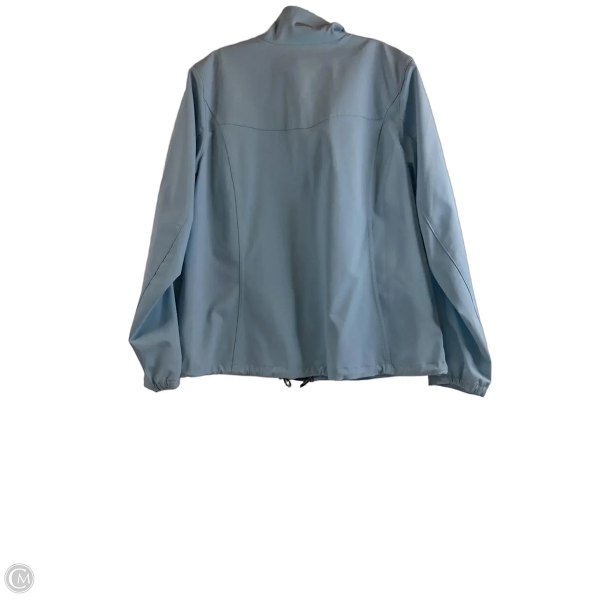 Athletic Jacket By Eddie Bauer In Teal, Size: 2x
