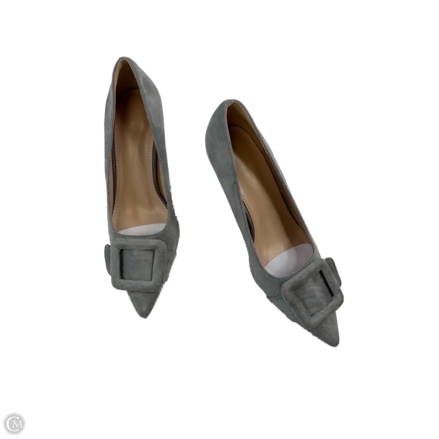 Shoes Heels Stiletto By Clothes Mentor In Grey, Size: 7