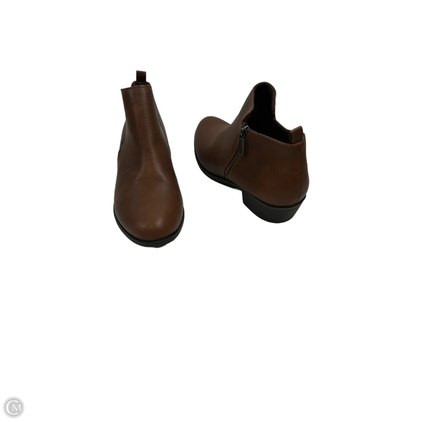 Boots Ankle Heels By Sonoma In Brown, Size: 10