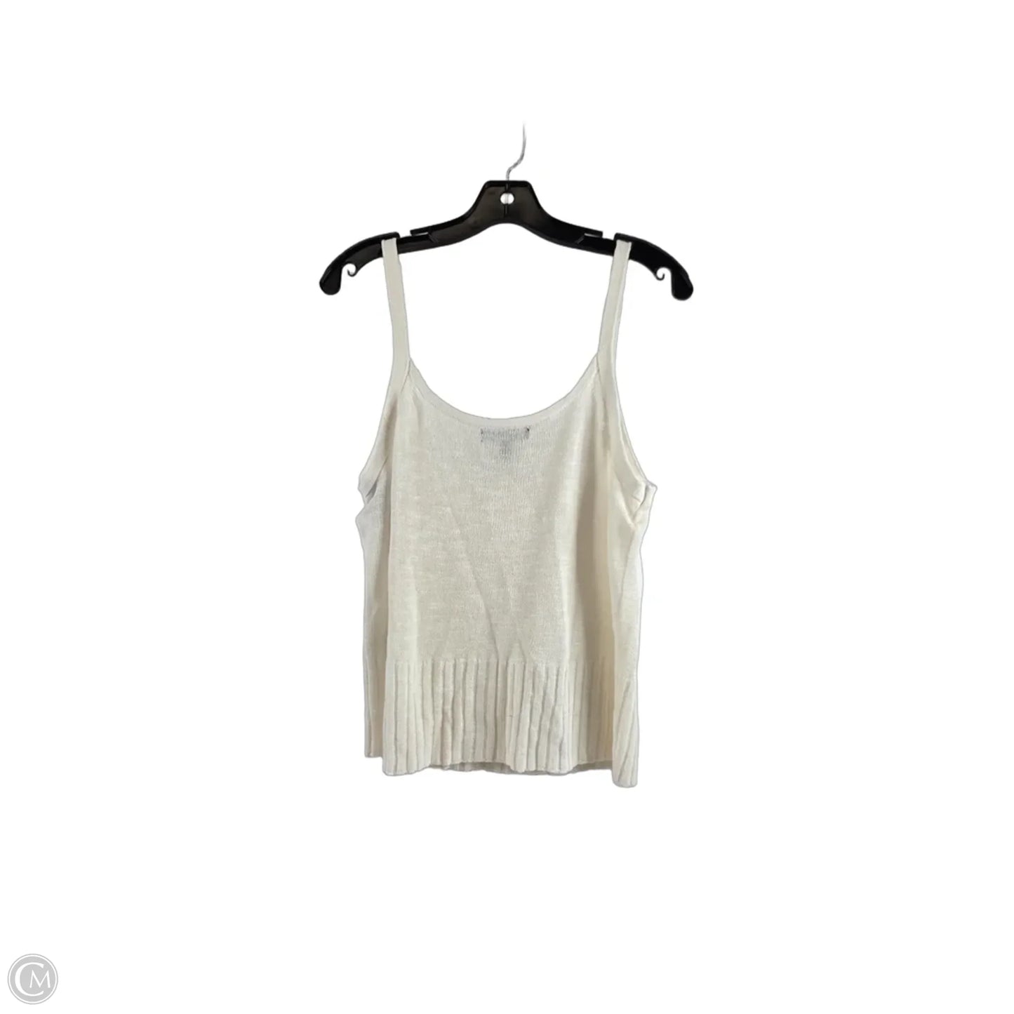 Tank Top By Banana Republic In White, Size: M