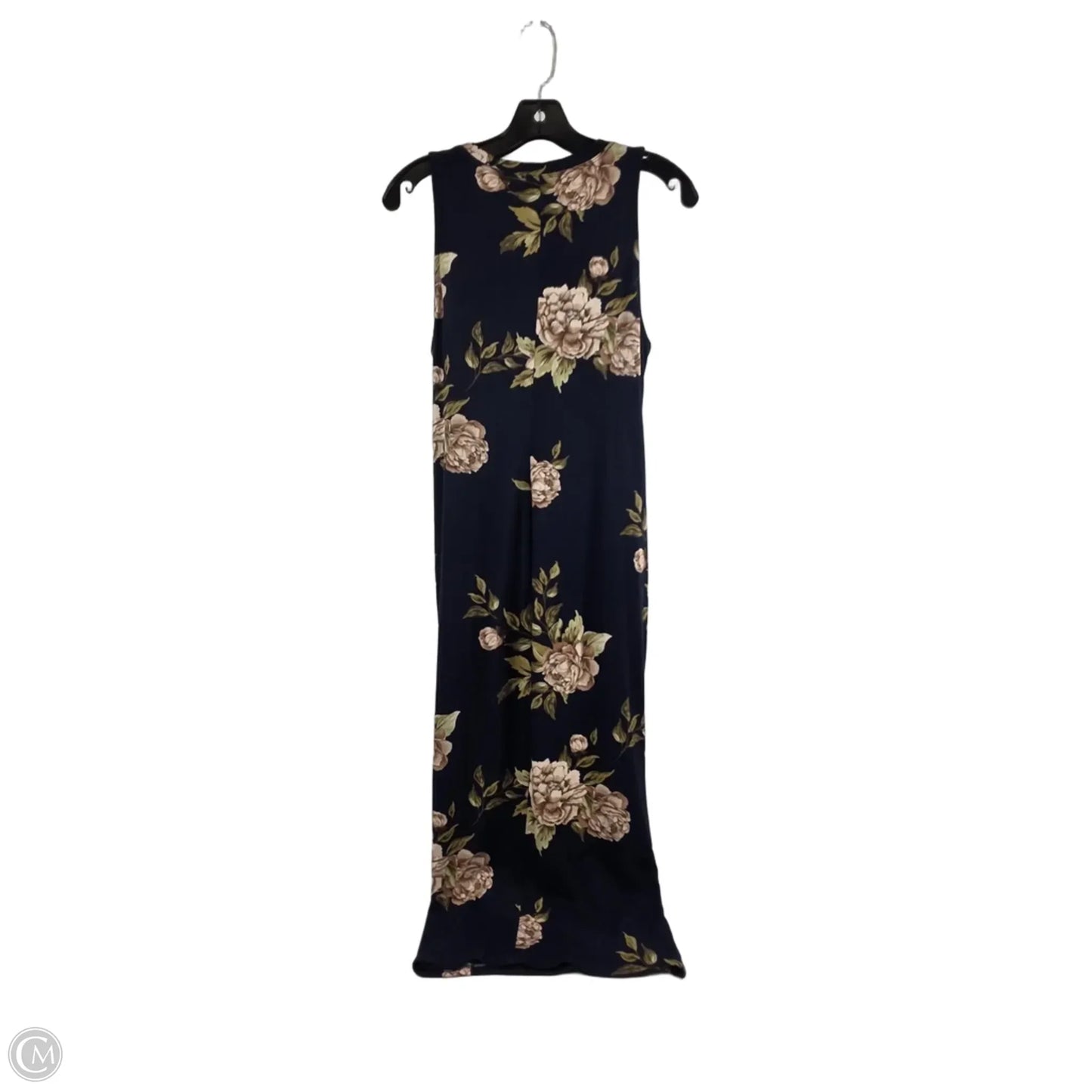 Dress Casual Maxi By Nine Britton In Blue & Brown, Size: M