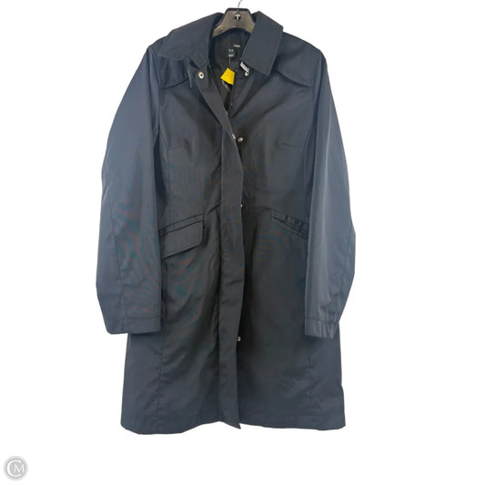 Coat Raincoat By H&m In Black, Size: 10