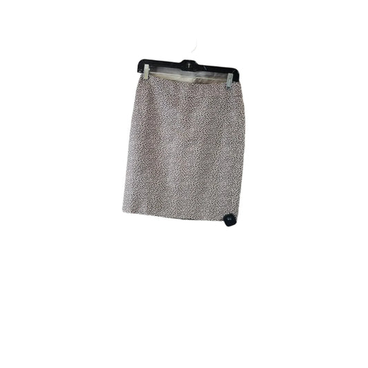 Skirt Midi By Loft In Animal Print, Size: 0p