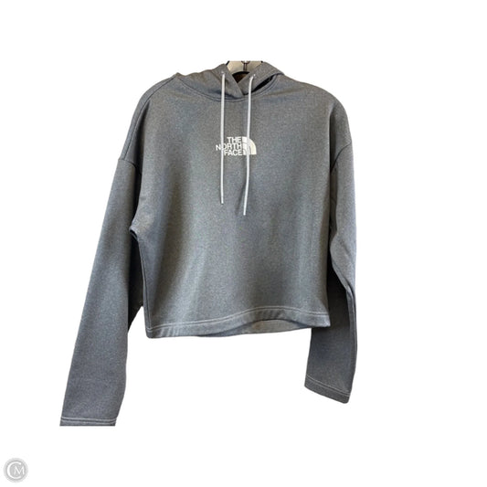 Athletic Sweatshirt Hoodie By The North Face In Grey, Size: Sp