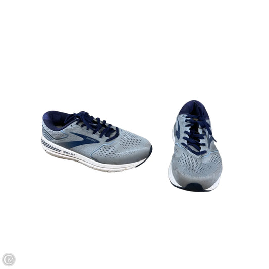 Shoes Athletic By Brooks In Grey, Size: 9.5
