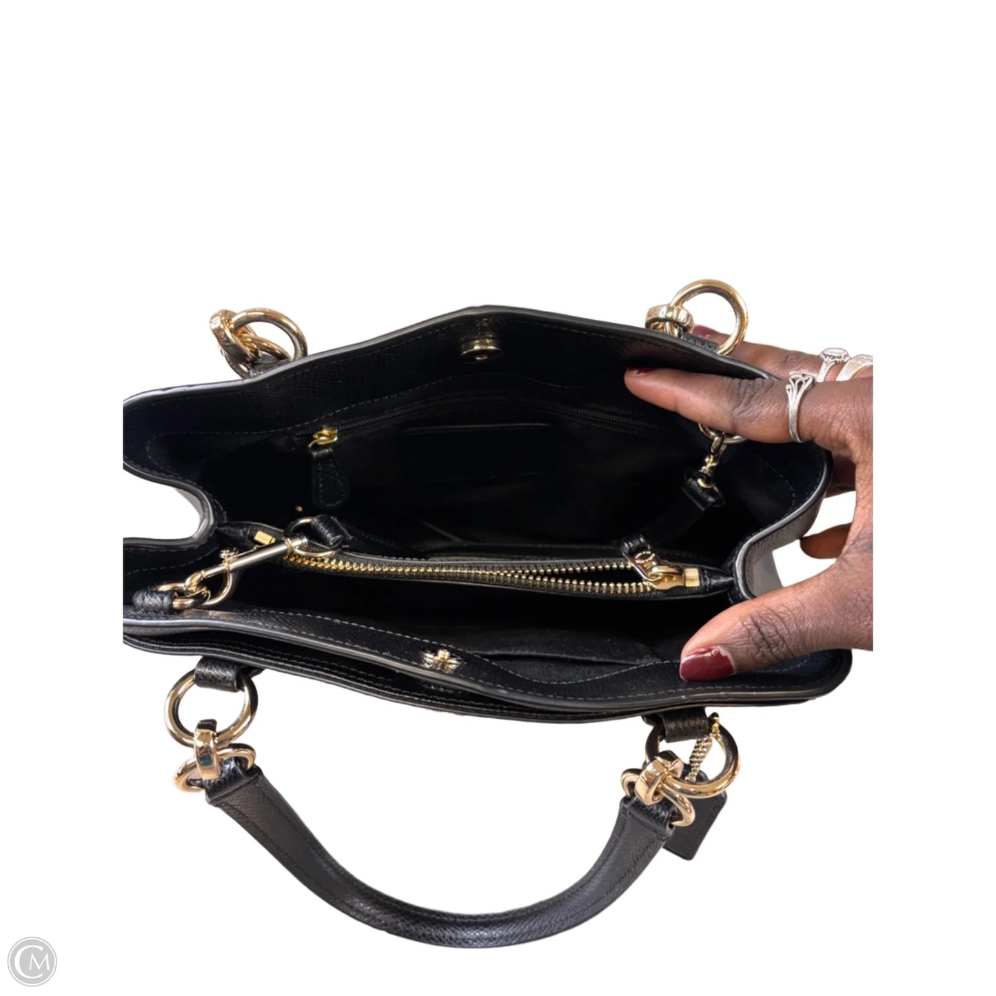 Handbag Designer By Coach, Size: Medium