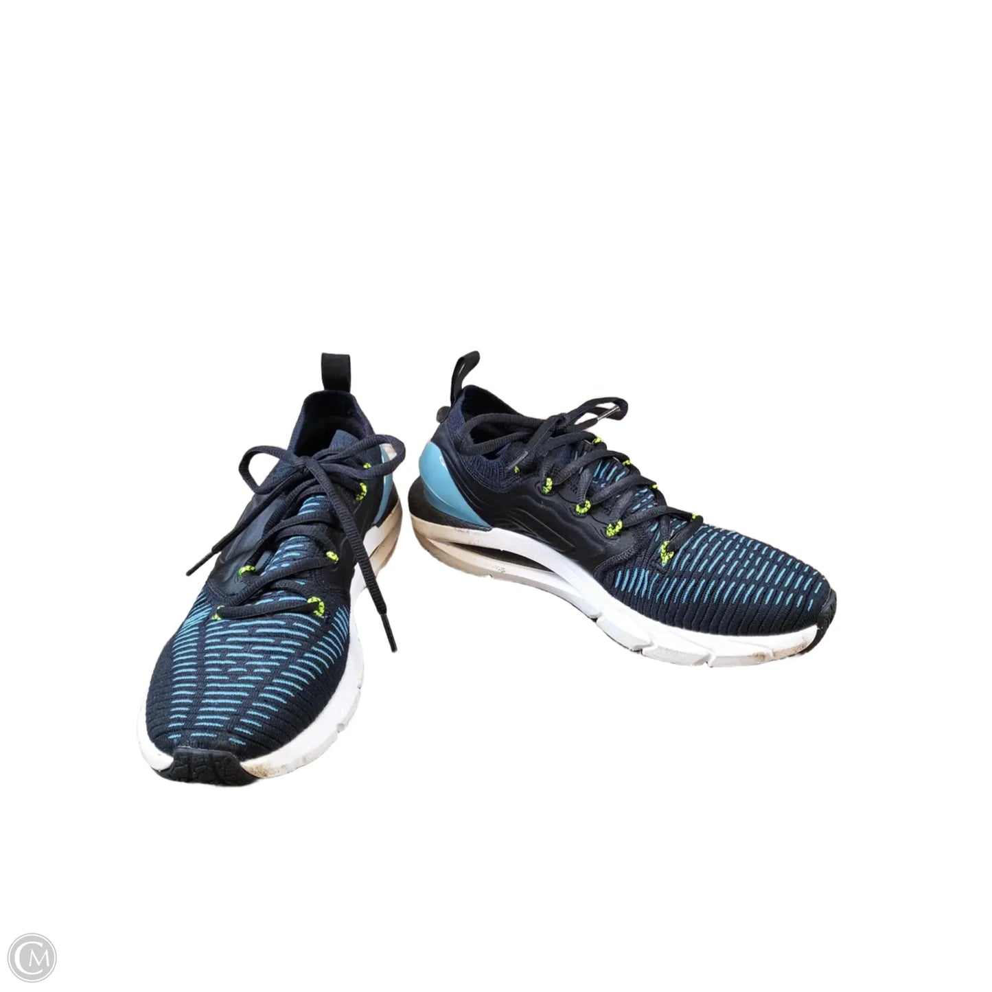 Shoes Athletic By Under Armour In Black & Blue, Size: 7.5