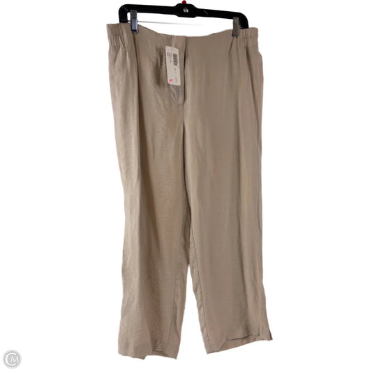 Pants Cropped By Chicos In Beige, Size: 10