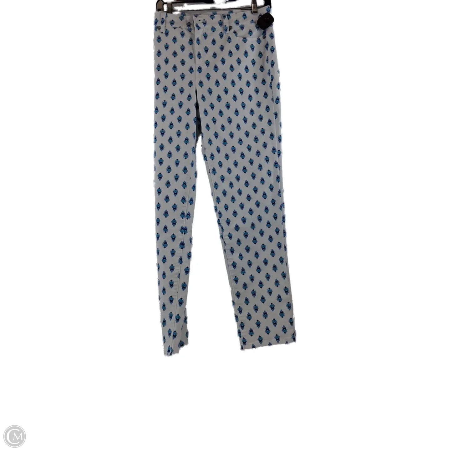 Jeans Skinny By Talbots In White Denim, Size: 10