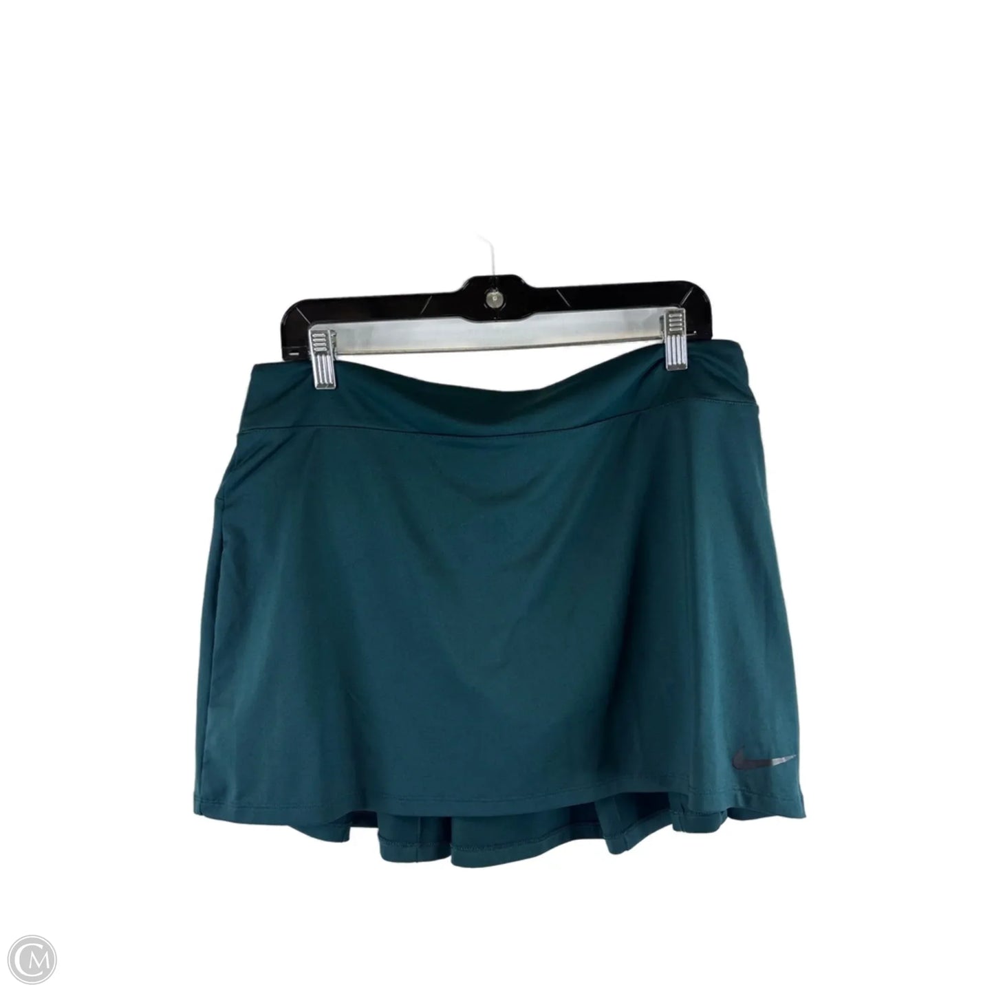 Athletic Skort By Nike Apparel In Green, Size: 12