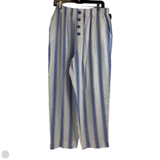 Pants Other By Loft In Blue & White, Size: 12