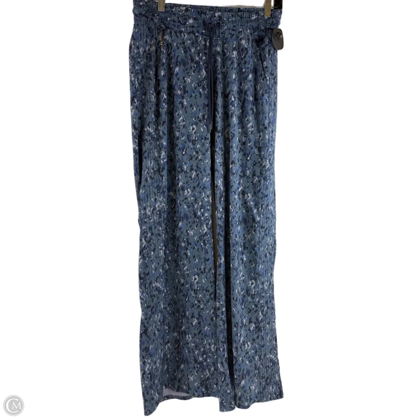 Pants Wide Leg By Athleta In Blue & Grey, Size: 4l