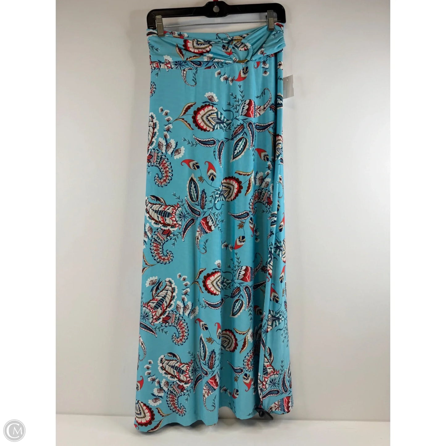 Skirt Maxi By Robert Louis In Blue & Red, Size: 12