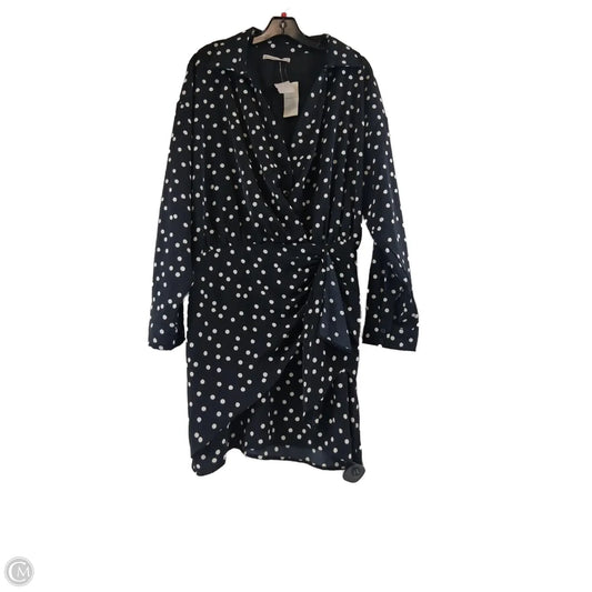 Dress Casual Short By Abercrombie And Fitch In Black & White, Size: L